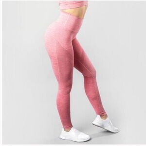 Alphalete Aero Pink Seamless Leggings Sz: Med